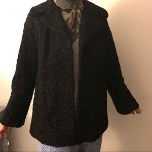 Persian Lamb jacket. Vintage. Fur. Retro